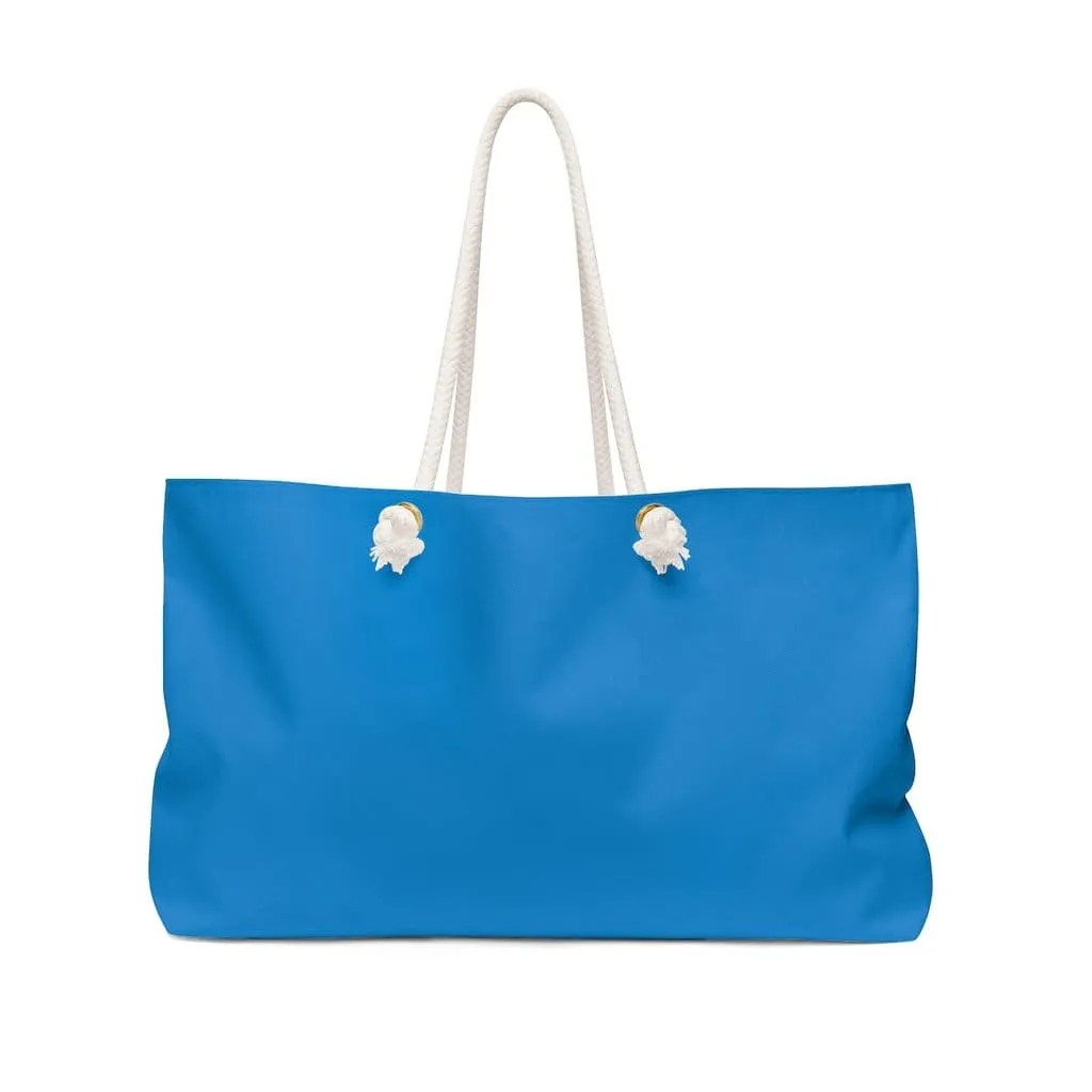 Weekender Tote Bag - Carolina Blue by inQue.Style