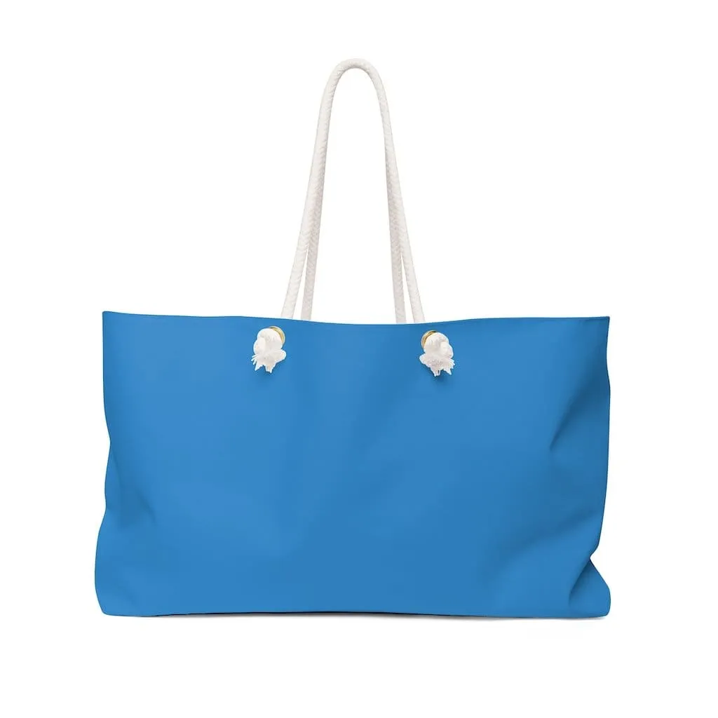 Weekender Tote Bag - Carolina Blue by inQue.Style