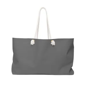 Weekender Tote Bag - Dark Grey by inQue.Style