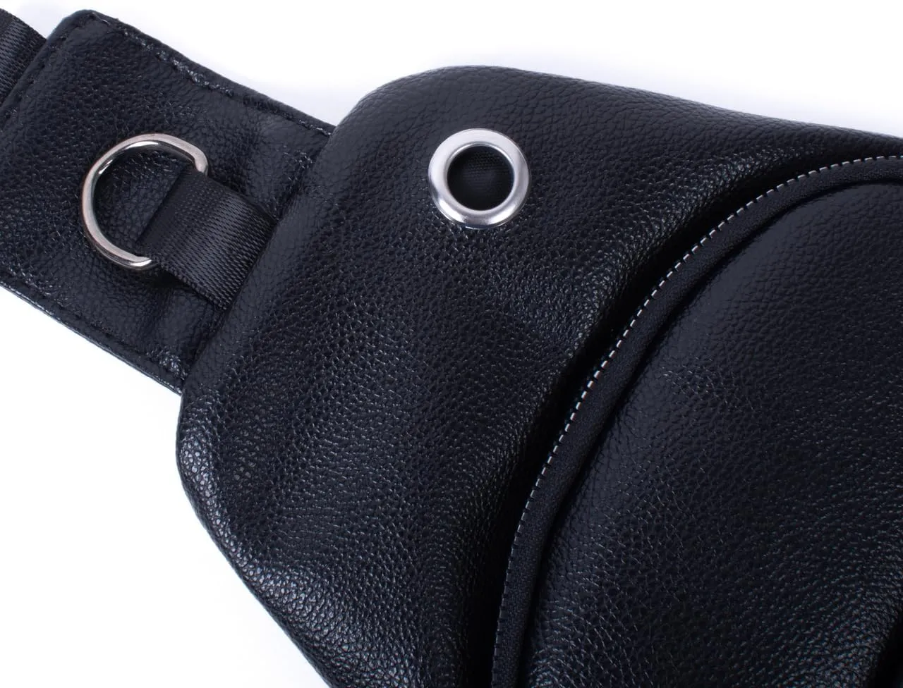 WESTEND Crossbody PU Leather Sling Bag with Adjustable Strap-Travel Small Daypack