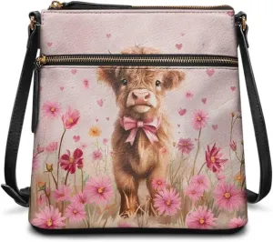 Women Hobo Bag Crossbody Multi Pockets Satchel Purse Leather Shoulder Bag with Adjustable Strap