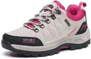 Women's Hiking Shoes Breathable Anti Slip Outdoor Ankle Boots Trekking Sneakers