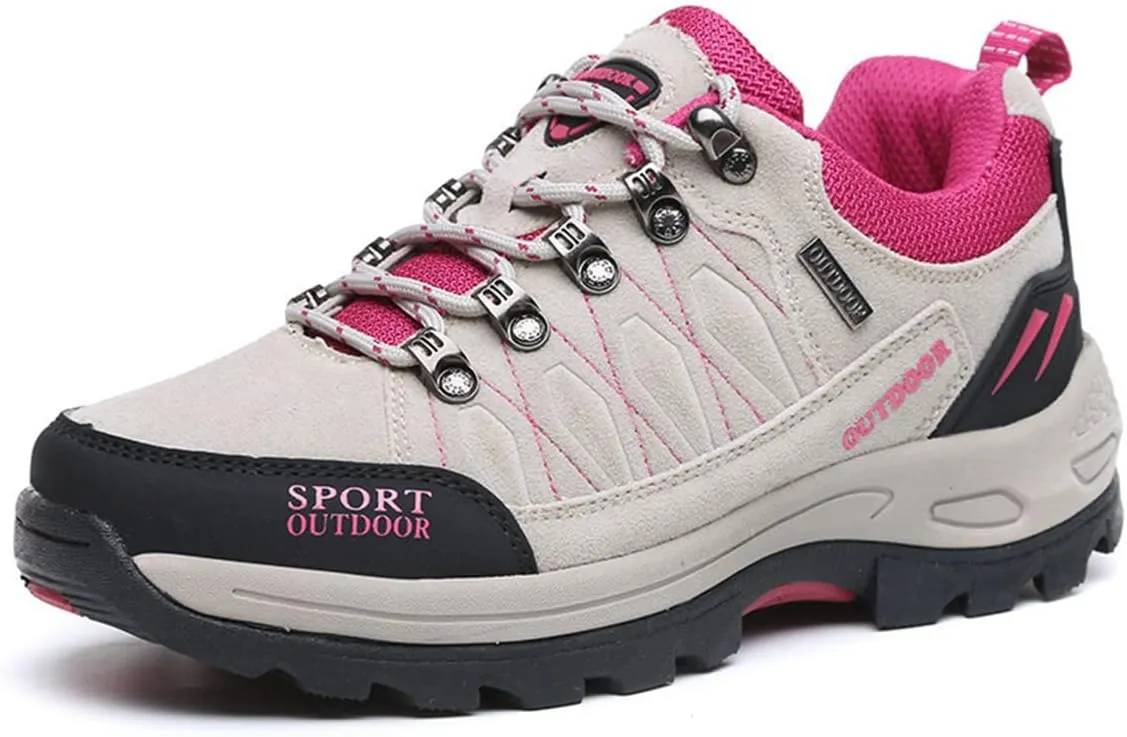 Women's Hiking Shoes Breathable Anti Slip Outdoor Ankle Boots Trekking Sneakers