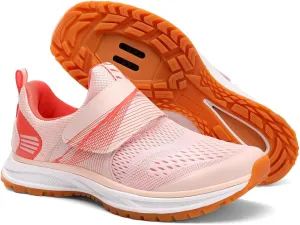 Women's Indoor and Outdoor Cycling Shoes - Comfortable and Breathable - Compatible With SPD Cleats