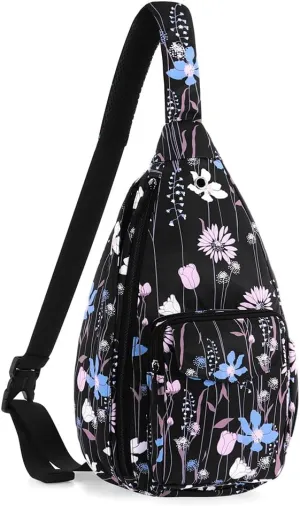 XEYOU Women's Sling Crossbody bag Casual Daypack Outdoor Travel Hiking Backpack for Cycling Walking Dog Hiking