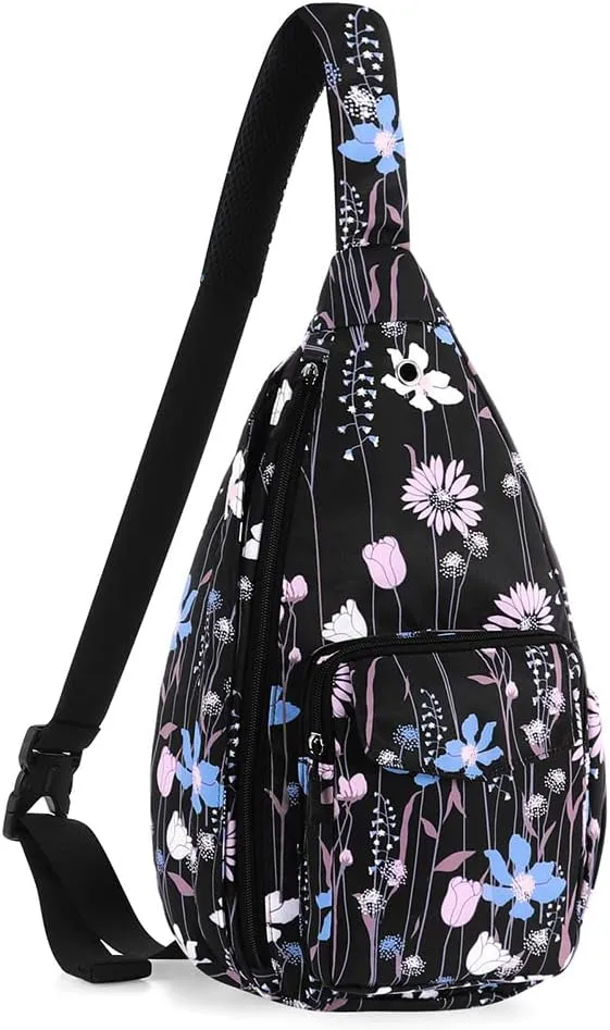 XEYOU Women's Sling Crossbody bag Casual Daypack Outdoor Travel Hiking Backpack for Cycling Walking Dog Hiking