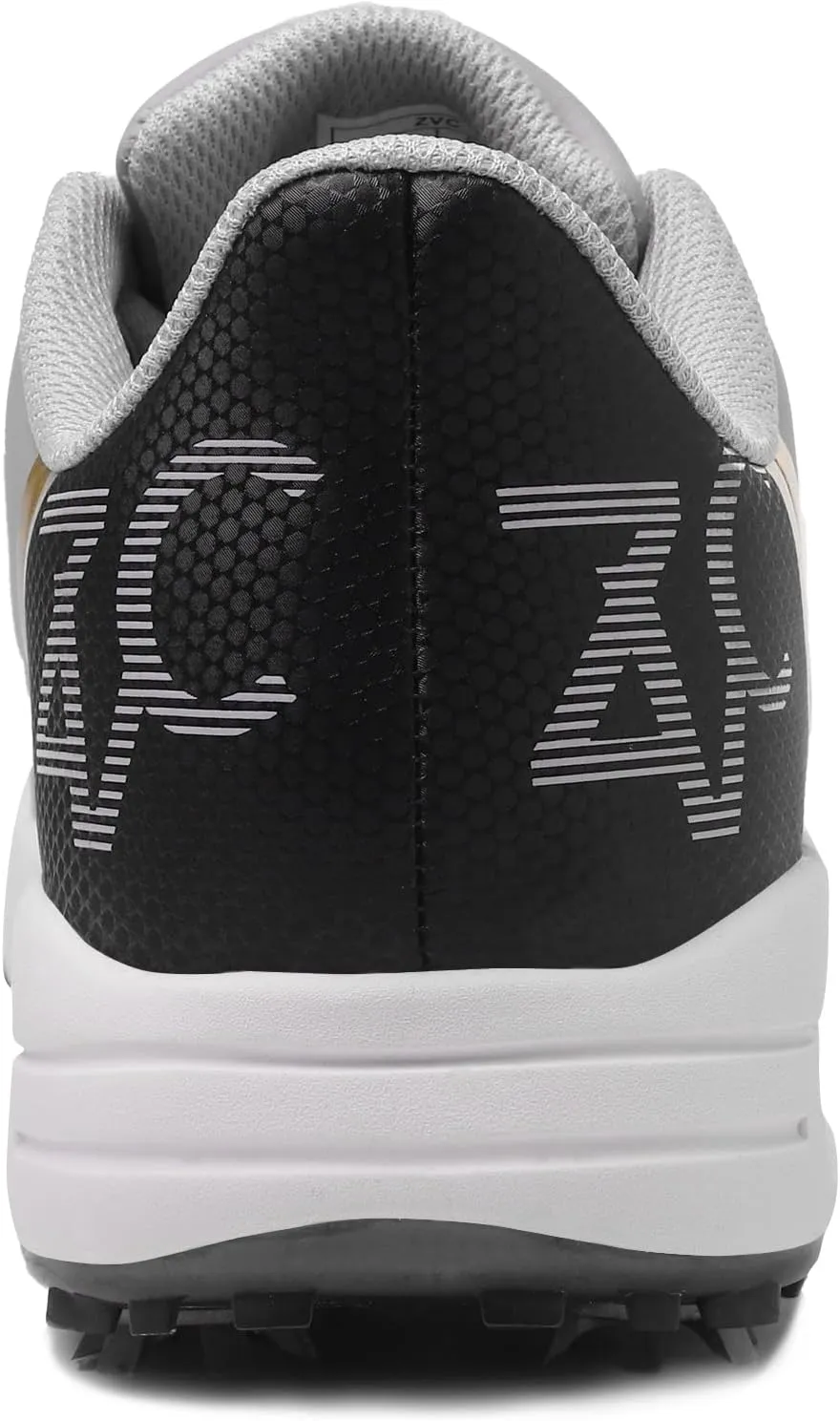 ZVC Golf Shoes Men Water-Resistant Non-Slip Lightweight Breathable Spiked Footwear Outdoor